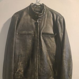 Lucky Brand Classic Bonneville Leather Jacket